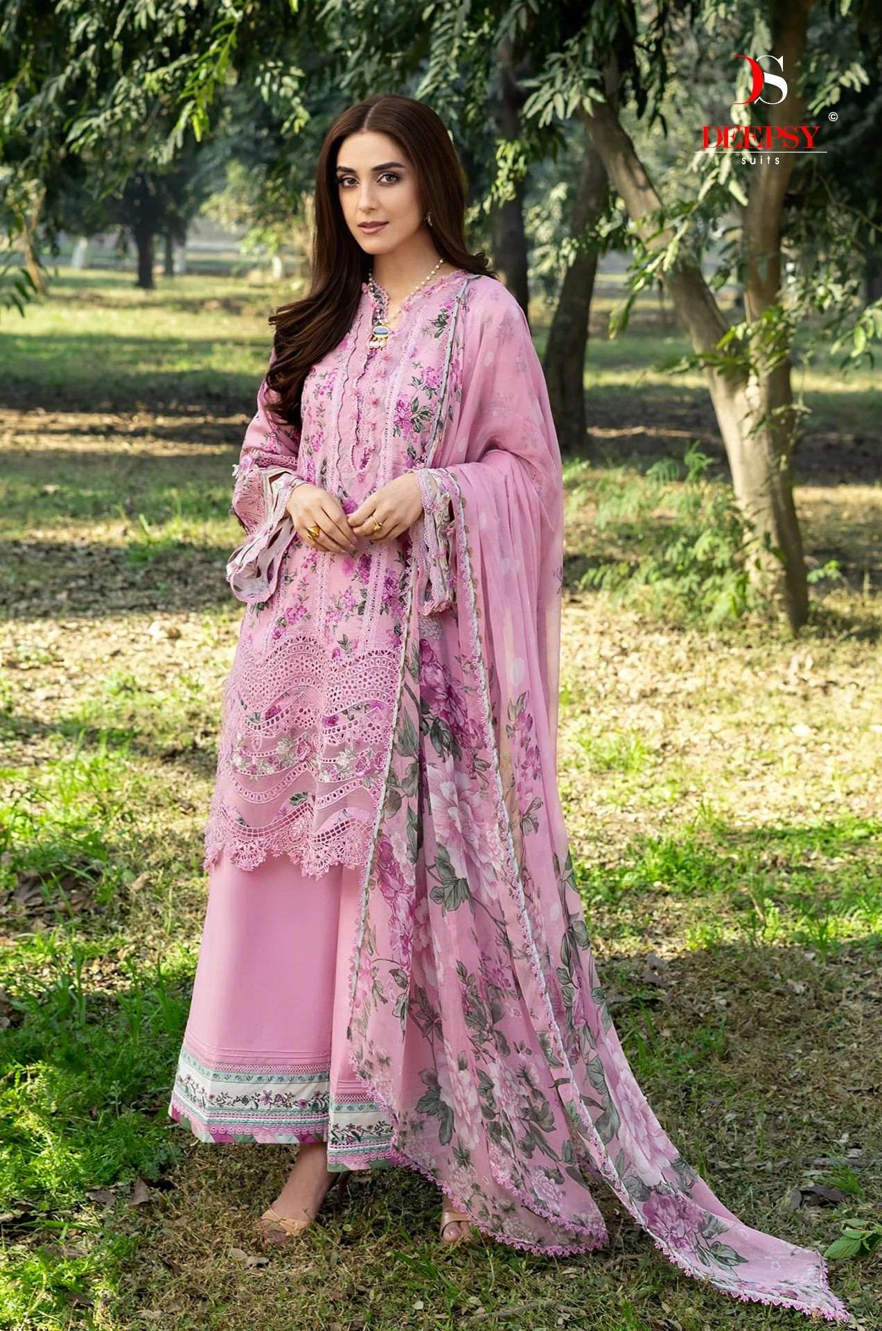 ELAF CHIKANKARI - 02 BY DEEPSY SUITS